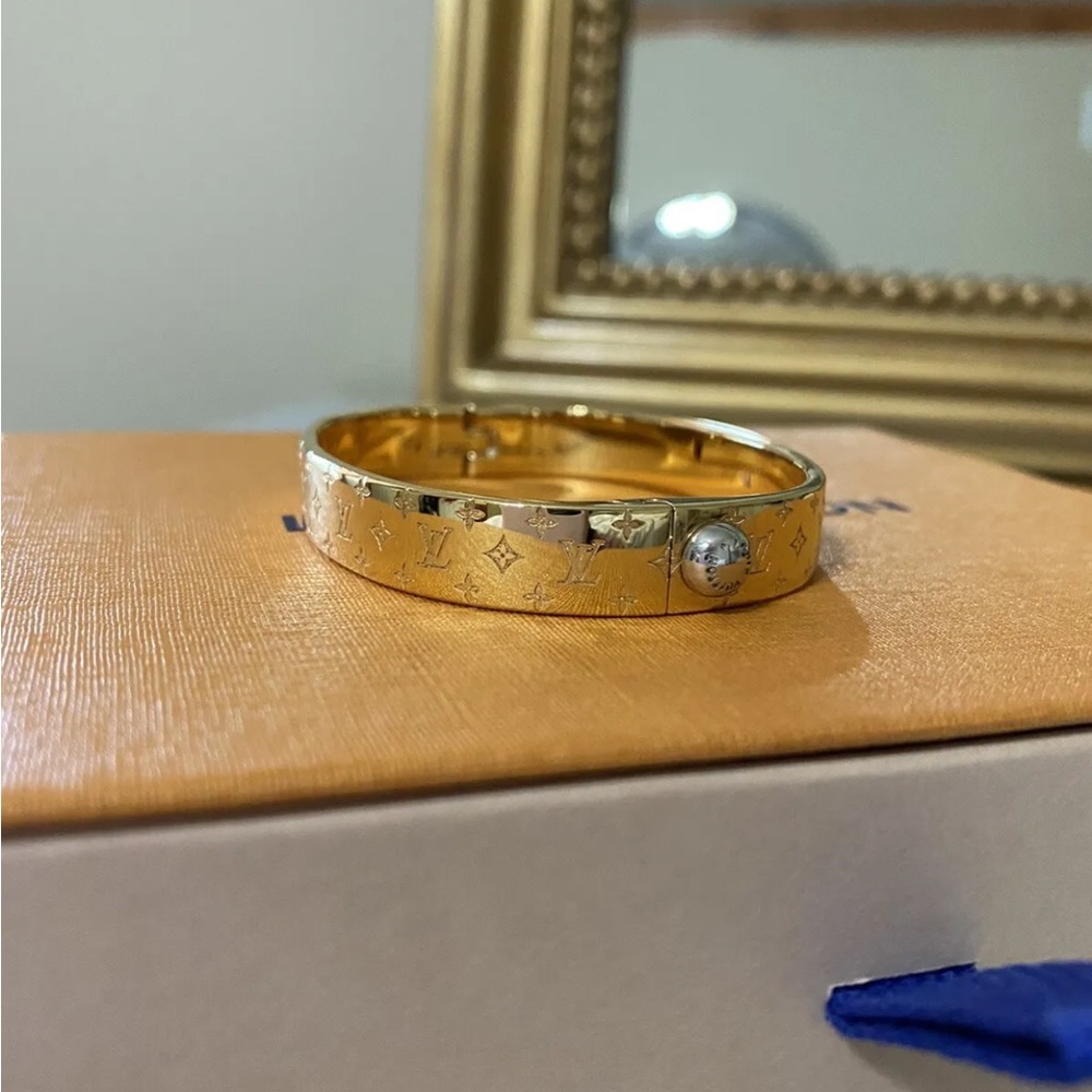 100% Authentic Louis Vuitton Bracelet Gold